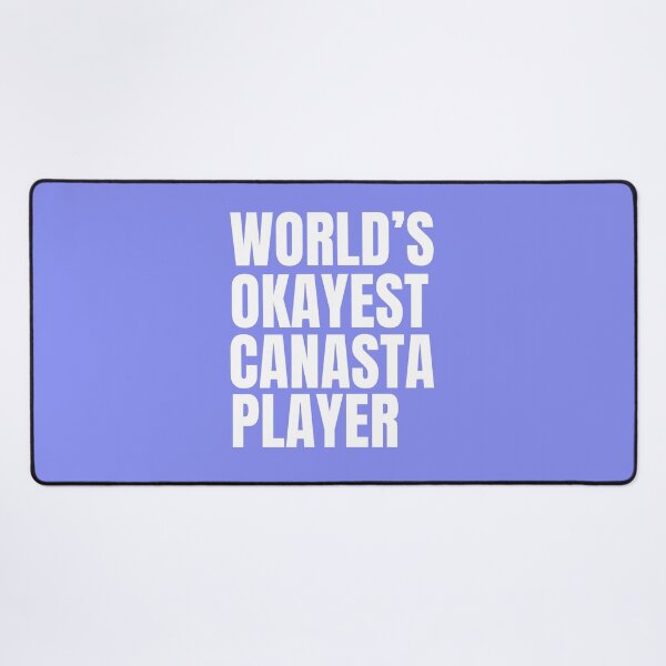 Item preview, World's Okayest Canasta Player - White designed and sold by Cutsandsparks.
