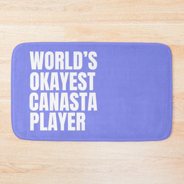 Item preview, World's Okayest Canasta Player - White designed and sold by Cutsandsparks.