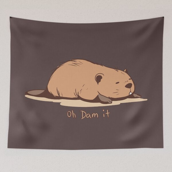 Item preview, Beaver Oh Dam It designed and sold by myanko.