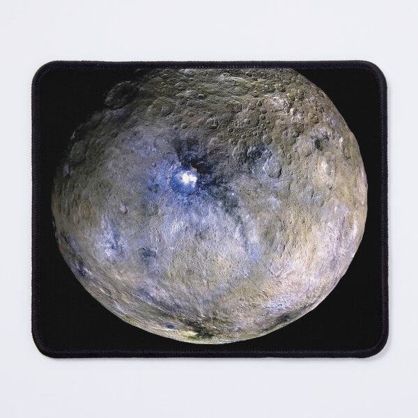 Item preview, STK205461S-Solar system poster of the dwarf planet Ceres. designed and sold by StocktrekImages.