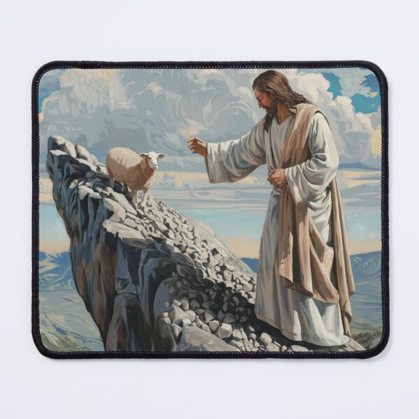 Item preview, JESUS AND THE LOST SHEEP  designed and sold by Obinne.