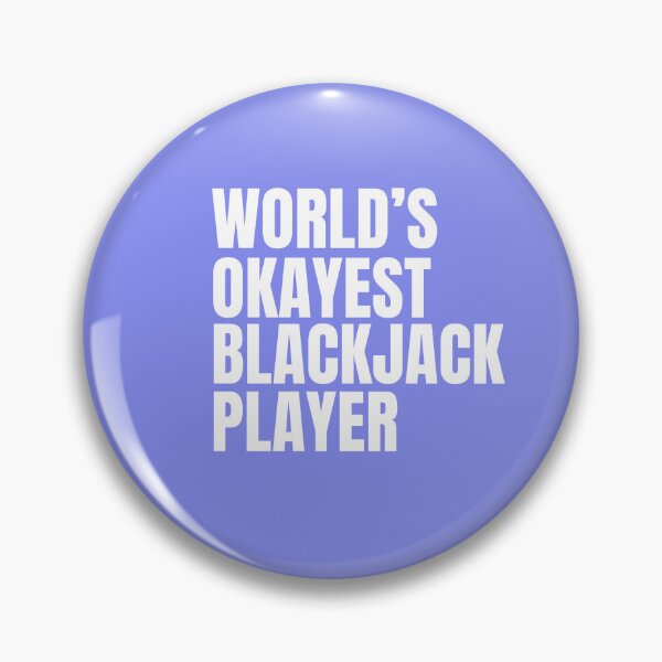 Item preview, World's Okayest Blackjack Player - White designed and sold by Cutsandsparks.