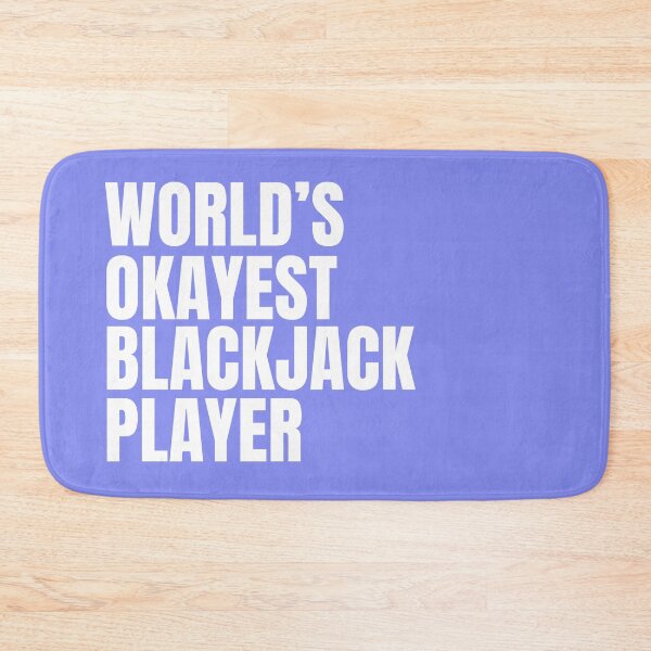 Item preview, World's Okayest Blackjack Player - White designed and sold by Cutsandsparks.