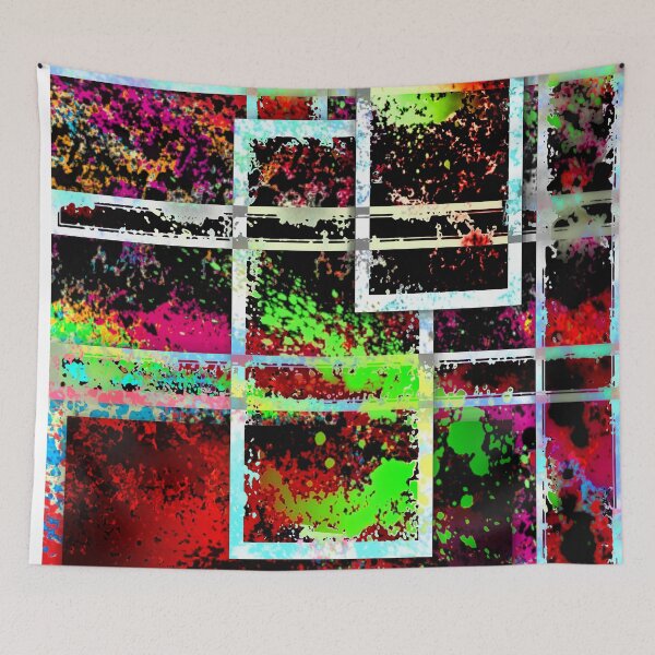 Item preview, Colorful Modern Abstract Art, Original Print designed and sold by dwjart.