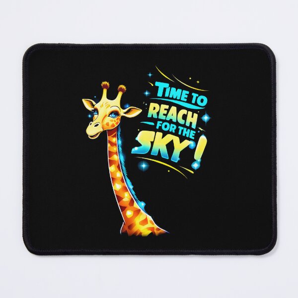 Item preview, Time to Reach for the Sky - Vibrant Giraffe Design by LaLi Designs designed and sold by LaLi-Designs.