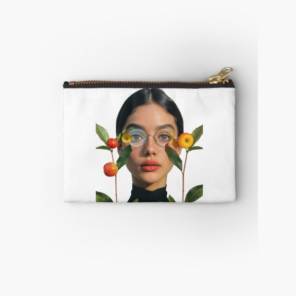 Item preview, Collage Wall Art T-shirt Design: GIRL WITH GLASSES designed and sold by ForeverPrintsOK.