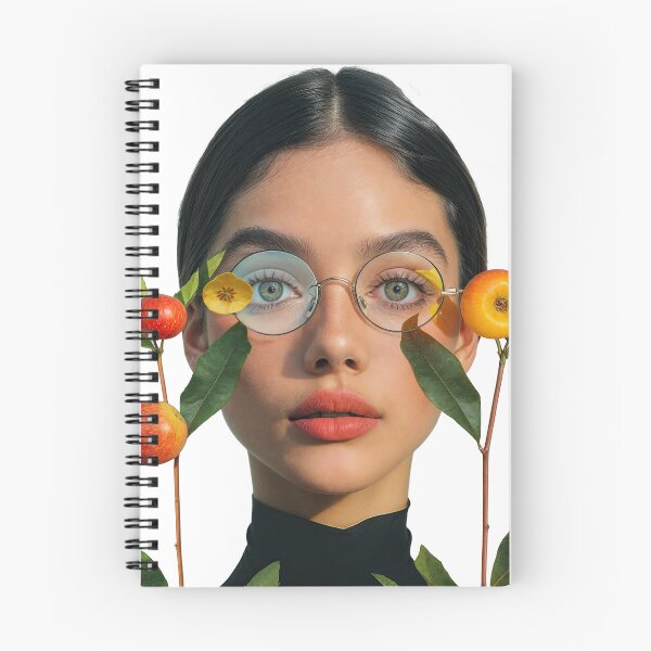 Item preview, Collage Wall Art T-shirt Design: GIRL WITH GLASSES designed and sold by ForeverPrintsOK.