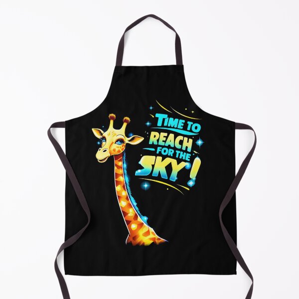 Item preview, Time to Reach for the Sky - Vibrant Giraffe Design by LaLi Designs designed and sold by LaLi-Designs.