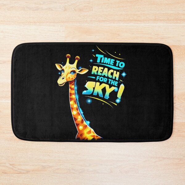 Item preview, Time to Reach for the Sky - Vibrant Giraffe Design by LaLi Designs designed and sold by LaLi-Designs.