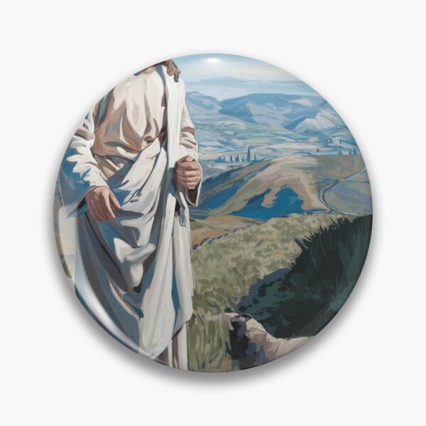 Item preview, JESUS AND SHEEP ". FINDING THE LOST SHEEP  designed and sold by Obinne.