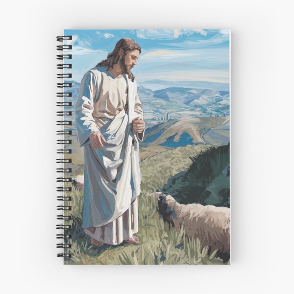 Item preview, JESUS AND SHEEP ". FINDING THE LOST SHEEP  designed and sold by Obinne.