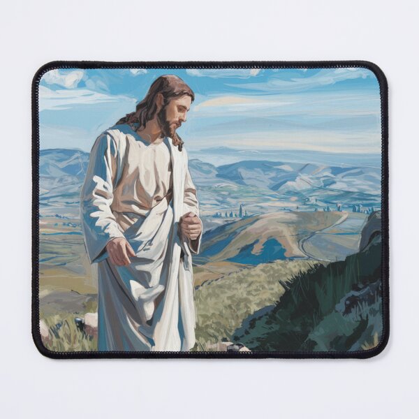 Item preview, JESUS AND SHEEP ". FINDING THE LOST SHEEP  designed and sold by Obinne.