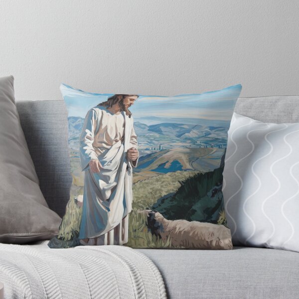 Item preview, JESUS AND SHEEP ". FINDING THE LOST SHEEP  designed and sold by Obinne.