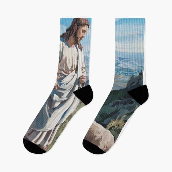 Item preview, JESUS AND SHEEP ". FINDING THE LOST SHEEP  designed and sold by Obinne.