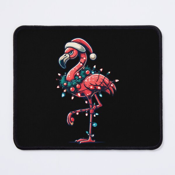 Item preview, Lustiger Weihnachtlicher Flamingo Mit Dekoration designed and sold by LuminOrb.