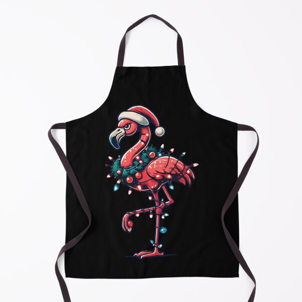 Item preview, Lustiger Weihnachtlicher Flamingo Mit Dekoration designed and sold by LuminOrb.