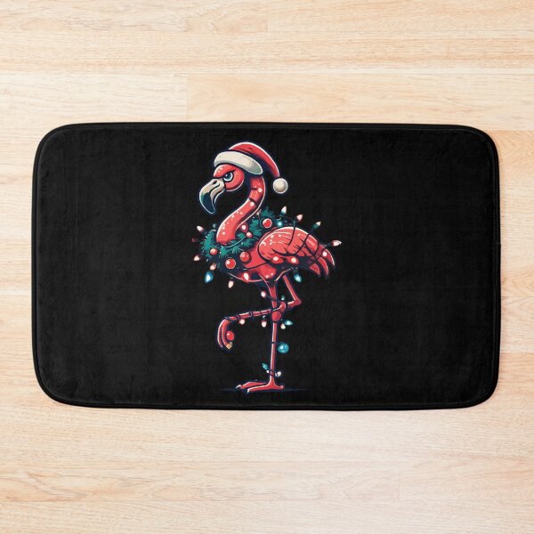 Item preview, Lustiger Weihnachtlicher Flamingo Mit Dekoration designed and sold by LuminOrb.
