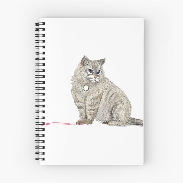 Item preview, Cat and string original art print designed and sold by Creativeworksuk.