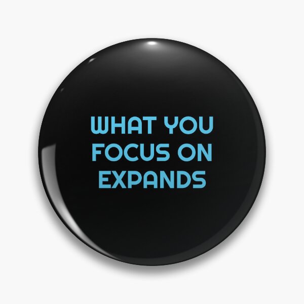 Item preview, Focus quotes - what you focus on expands - Buddhism designed and sold by Inspirationmotivation.