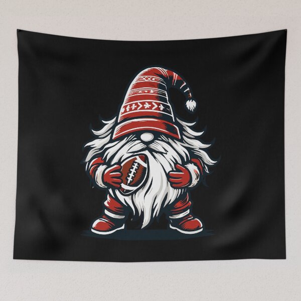 Item preview, Christmas Football Gnome For Sports Fans designed and sold by LuminOrb.