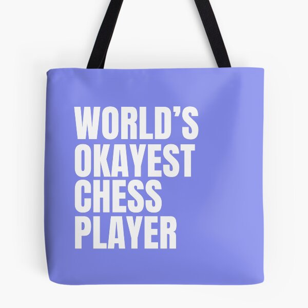 Item preview, World's Okayest Chess Player - White designed and sold by Cutsandsparks.