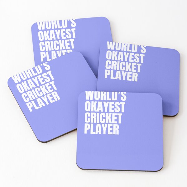 Item preview, World's Okayest Cricket Player - White designed and sold by Cutsandsparks.