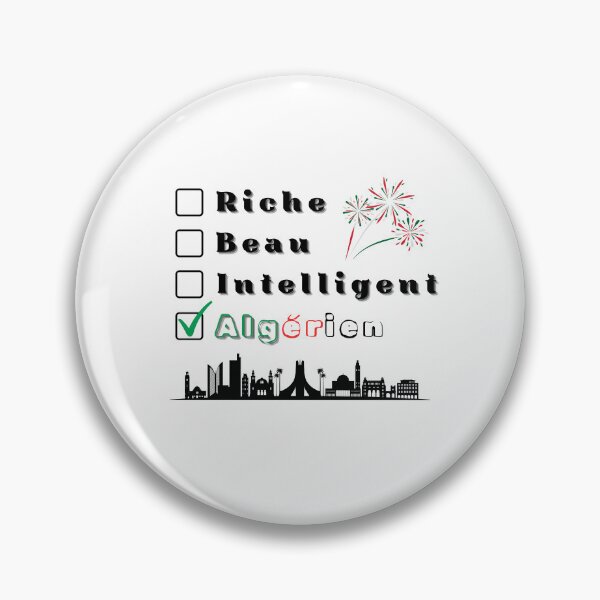Item preview, Rich, Handsome, Intelligent… Algerian! designed and sold by AWAdesign.
