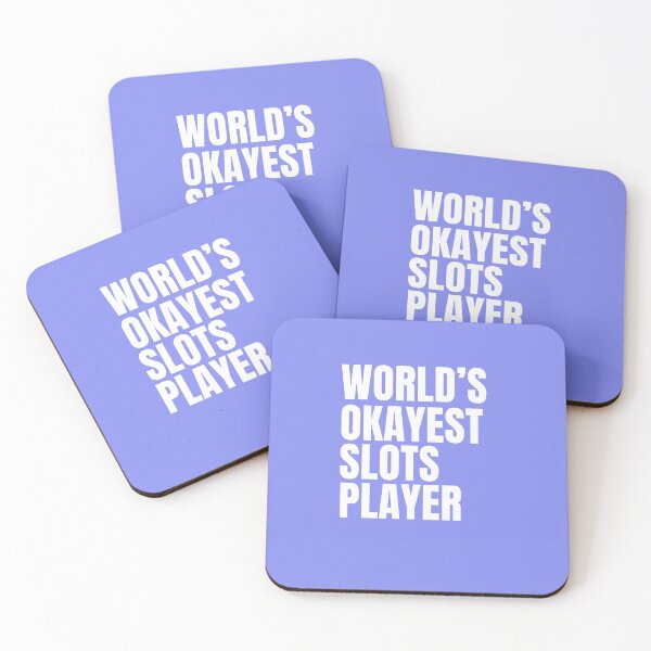 Item preview, World's Okayest Slots Player - White designed and sold by Cutsandsparks.
