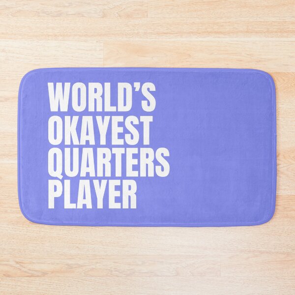 Item preview, World's Okayest Quarters Player - White designed and sold by Cutsandsparks.
