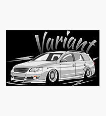 Passat B6 Variant & quot; Low Style & quot; Photographic Print