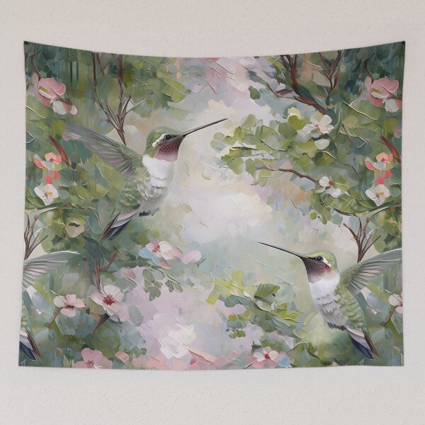 Item preview, HUMMINGBIRDS ON THE WING designed and sold by WendyMaree.