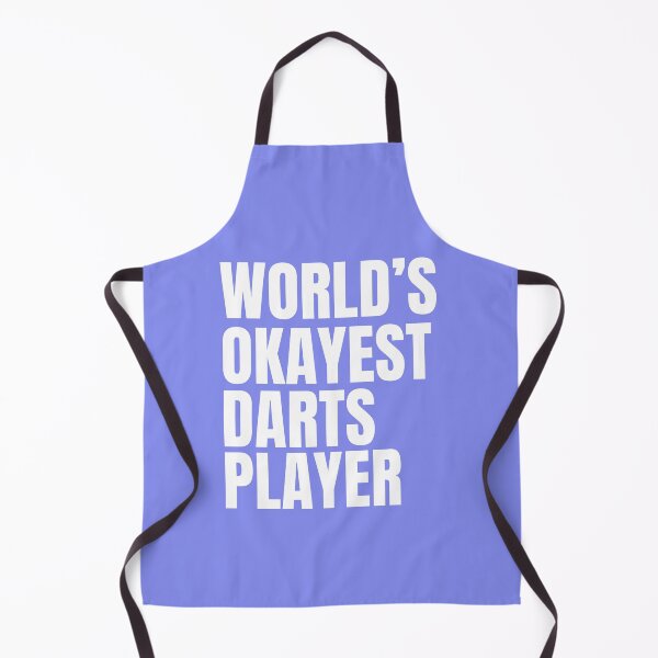 Item preview, World's Okayest Darts Player - White designed and sold by Cutsandsparks.