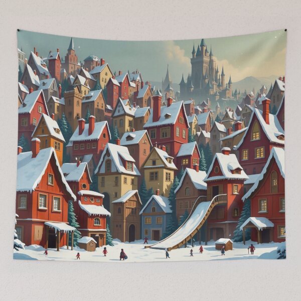 Item preview, Winter Village designed and sold by M-Y-A-R-T-.