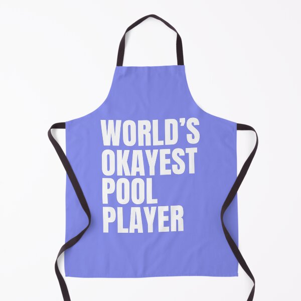 Item preview, World's Okayest Pool Player - White designed and sold by Cutsandsparks.