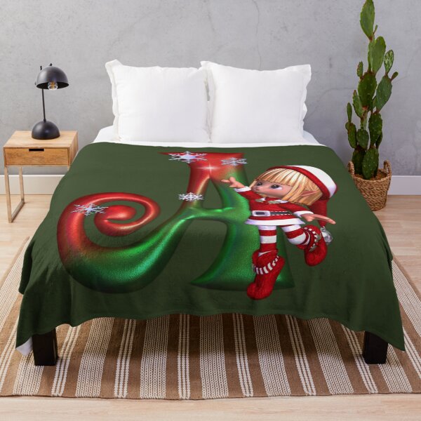 Item preview, Christmas Elf with A designed and sold by Marialen.