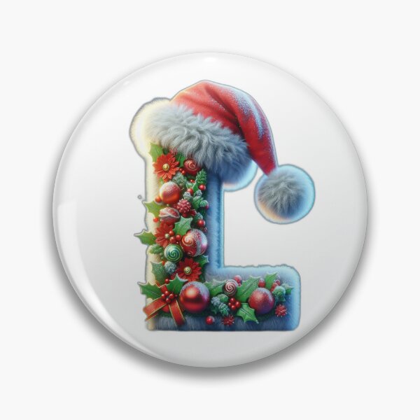 Item preview, Christmas Alphabet Art - Letter L | Festive Digital Print designed and sold by designssamaya.