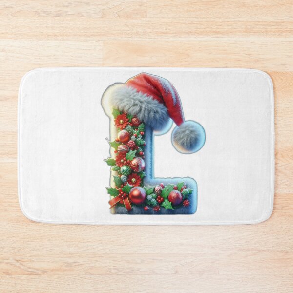Item preview, Christmas Alphabet Art - Letter L | Festive Digital Print designed and sold by designssamaya.