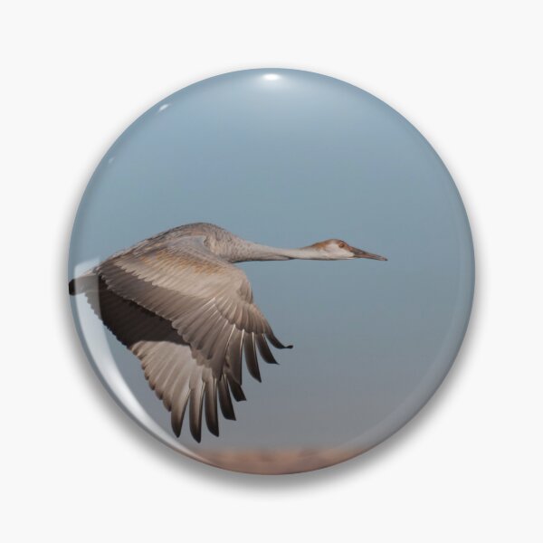 Item preview, Juvenile Crane and clear skies designed and sold by Ruth Jolly.