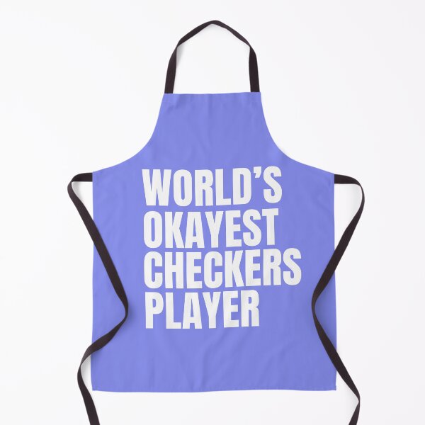 Item preview, World's Okayest Checkers Player - White designed and sold by Cutsandsparks.