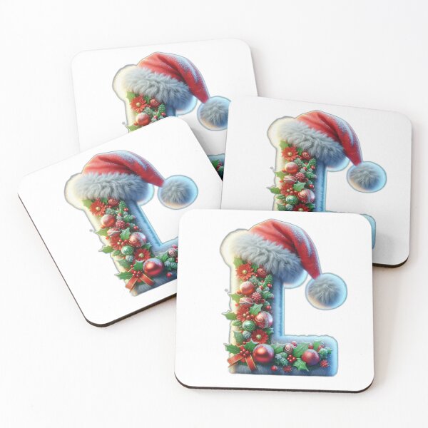 Item preview, Christmas Alphabet Art - Letter L | Festive Digital Print designed and sold by designssamaya.