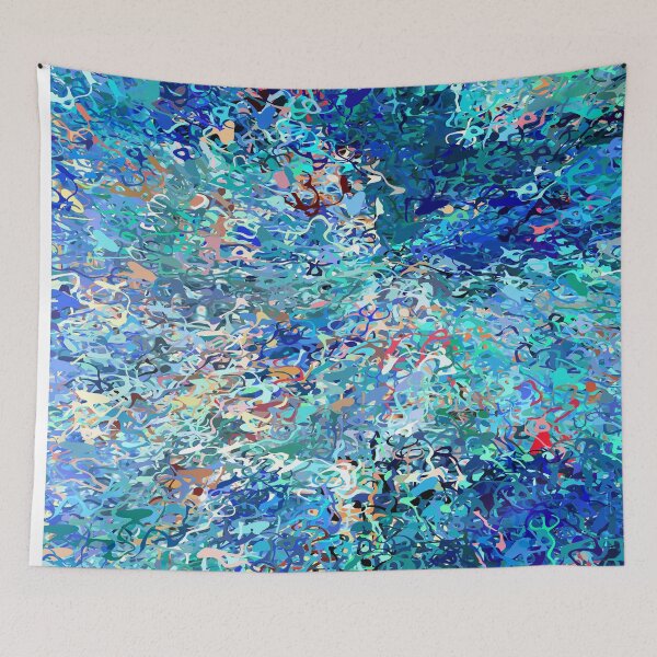 Item preview, Colorful Modern Abstract Art, Original Print designed and sold by dwjart.