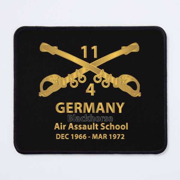 Item preview, Helicopter Troop - 4th Squadron - 11th ACR - Branch - Germany - BlkHorse AAslt School X 300 designed and sold by Military Insignia Products.
