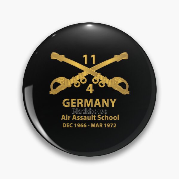 Item preview, Helicopter Troop - 4th Squadron - 11th ACR - Branch - Germany - BlkHorse AAslt School X 300 designed and sold by Military Insignia Products.