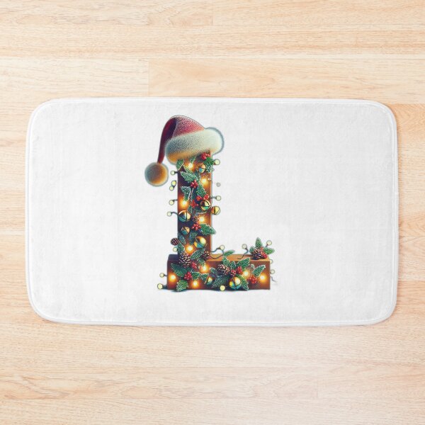 Item preview, Christmas Alphabet Art - Letter L | Festive Digital Print designed and sold by designssamaya.