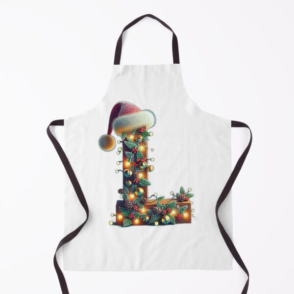 Item preview, Christmas Alphabet Art - Letter L | Festive Digital Print designed and sold by designssamaya.