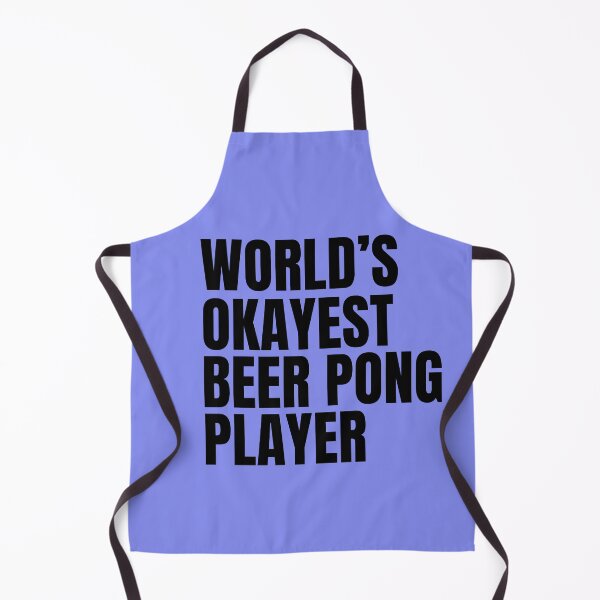 Item preview, World's Okayest Beer Pong Player - Black designed and sold by Cutsandsparks.