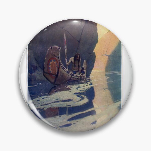 Item preview, Painting of Native American N.C. Wyeth designed and sold by TeeARTHY.