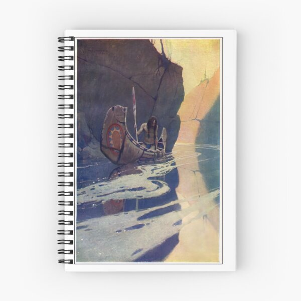 Item preview, Painting of Native American N.C. Wyeth designed and sold by TeeARTHY.