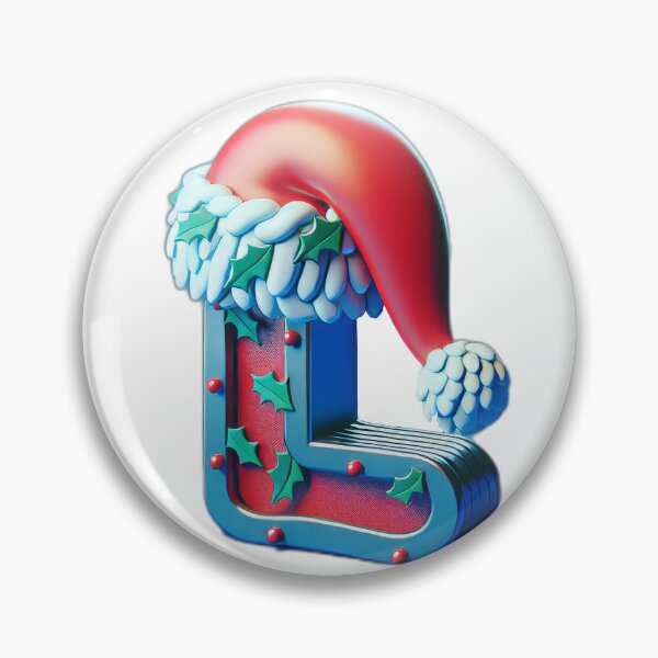 Item preview, Christmas Alphabet Art - Letter L | Festive Digital Print designed and sold by designssamaya.