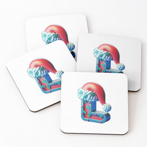 Item preview, Christmas Alphabet Art - Letter L | Festive Digital Print designed and sold by designssamaya.